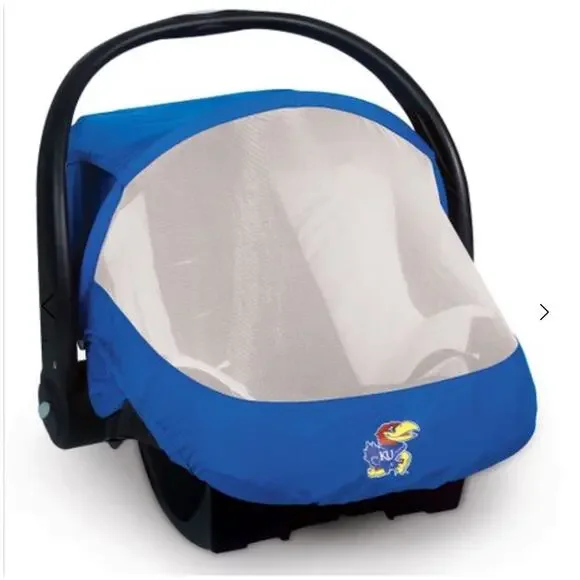 NCAA Kansas Jayhawks”Baby Shower Gift Set” Easy Seat~Carrier Covers~Changing Pad